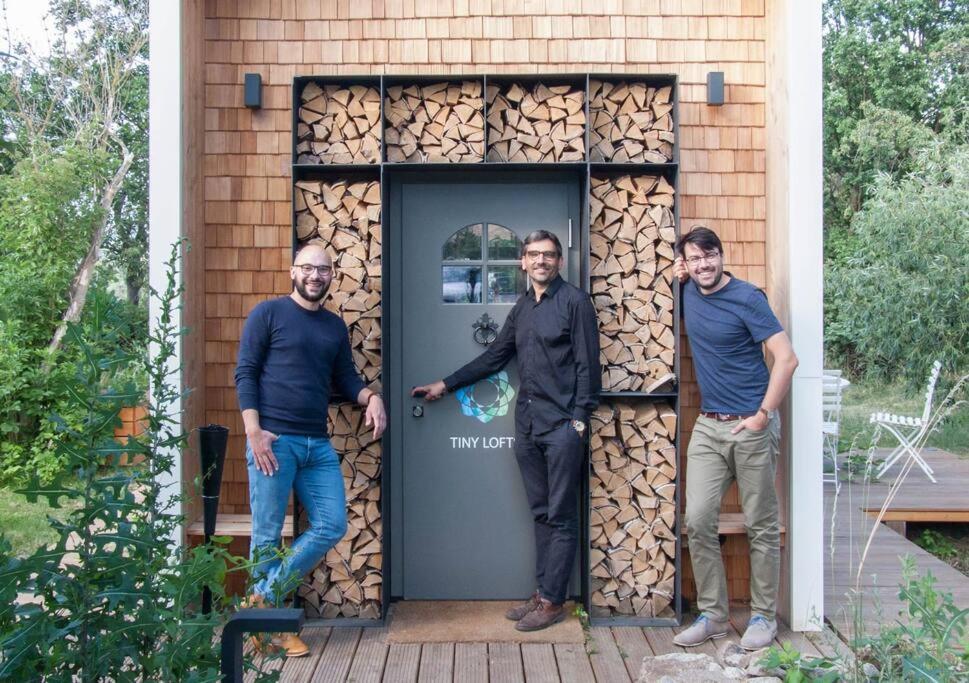 Tiny Haus Auf Idyllischem Grundstueck Im Rittergut Villa Klipphausen ภายนอก รูปภาพ