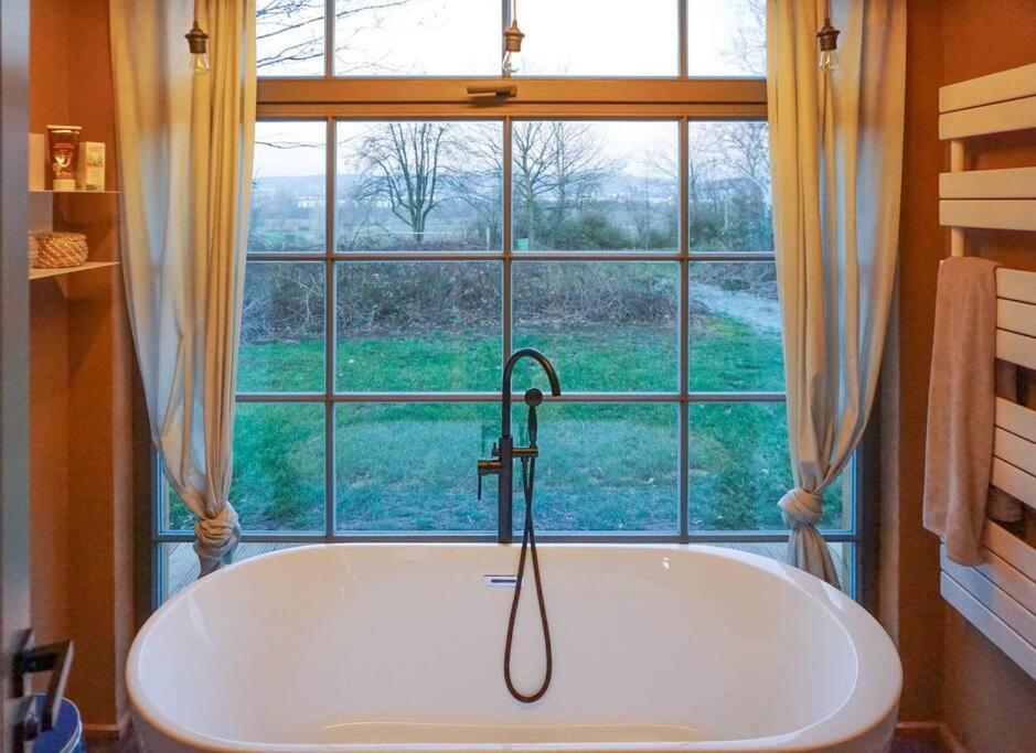 Tiny Haus Auf Idyllischem Grundstueck Im Rittergut Villa Klipphausen ภายนอก รูปภาพ