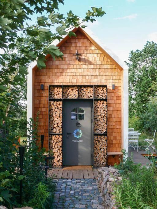 Tiny Haus Auf Idyllischem Grundstueck Im Rittergut Villa Klipphausen ภายนอก รูปภาพ